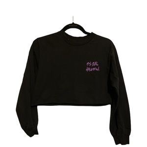 YG 4Hunnid long sleeve crop top